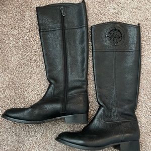 Tory Burch Black Leather boot